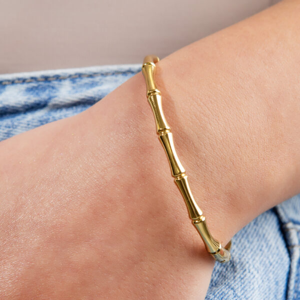 Wearing The Bamboo Bangle