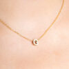Mini Initial Necklace G