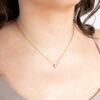 C mini Initial necklace 808 pic 1