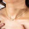 M mini Initial necklace 818 pic 1