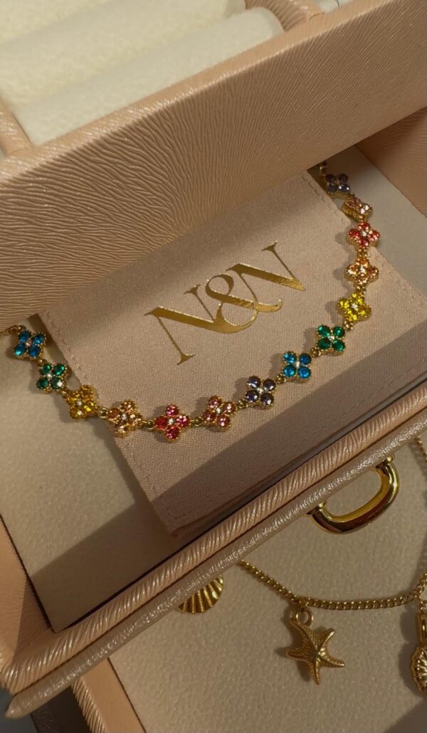 'Capri' Clover Tennis Bracelet