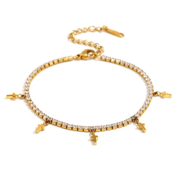 Crosses Tennis Bracelet