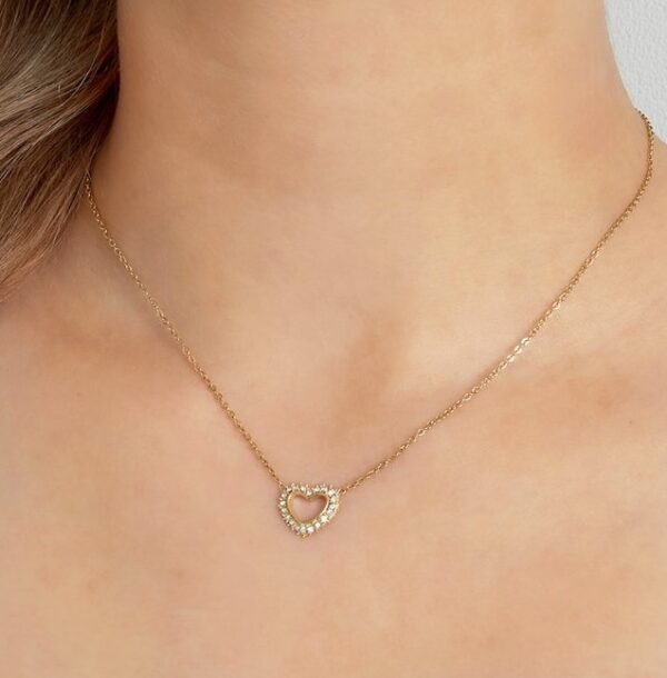 Luxe Heart Necklace - Image 2
