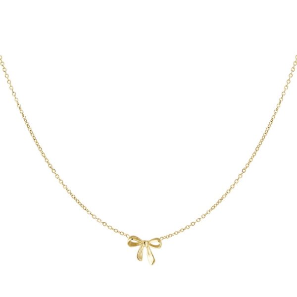 Bow Necklace