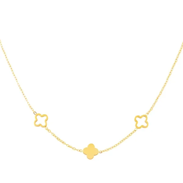 Triple Clover Necklace