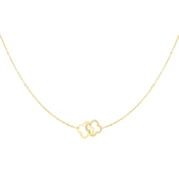Inter-Linked Clover Necklace