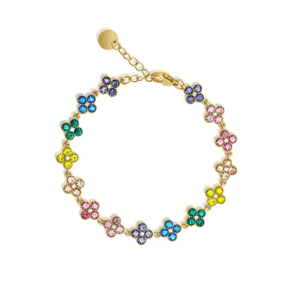 Capri Clover Tennis Bracelet