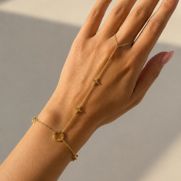 Clover Hand Chain