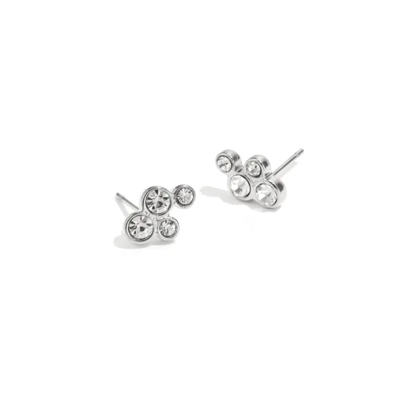 Geo Studs- Silver
