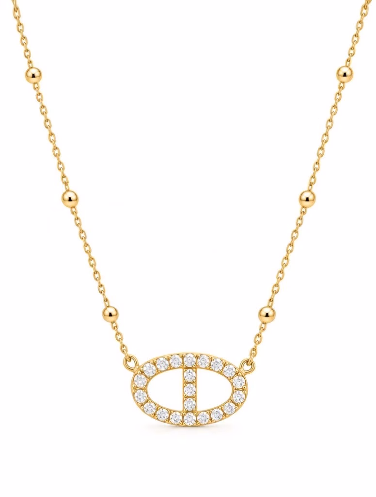 Interlude Necklace- Gold