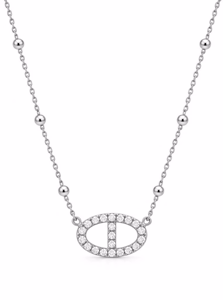 Interlude Necklace- Silver